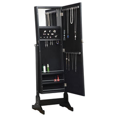 Cortez Black Jewelry Cheval Mirror - MyWaynesHome #