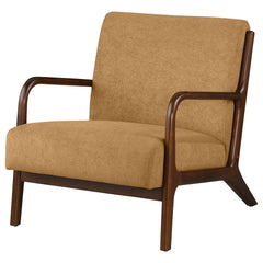 Foster Upholstered Wood Frame Accent Chair Honey - MyWaynesHome #