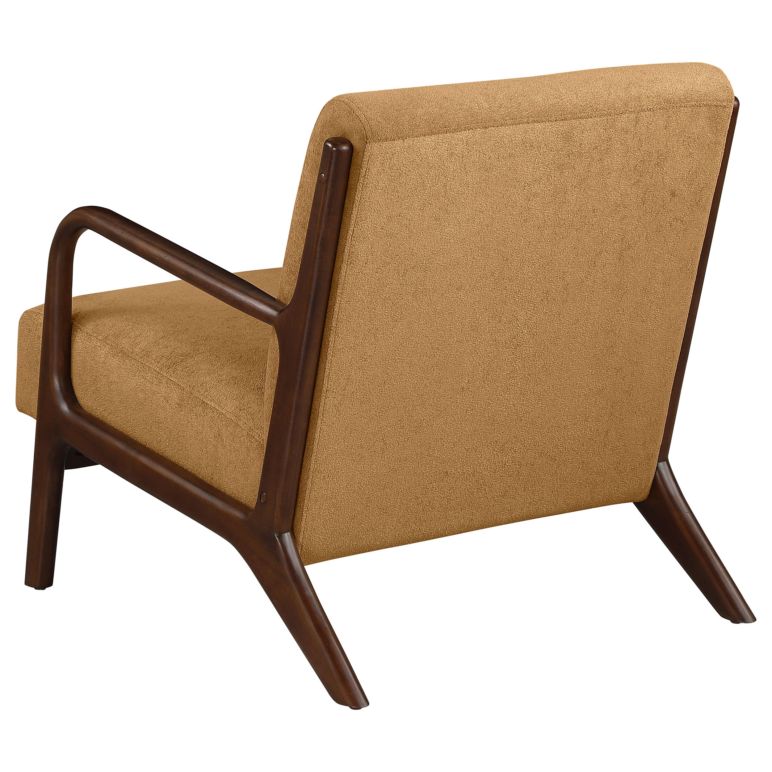 Foster Upholstered Wood Frame Accent Chair Honey - MyWaynesHome #