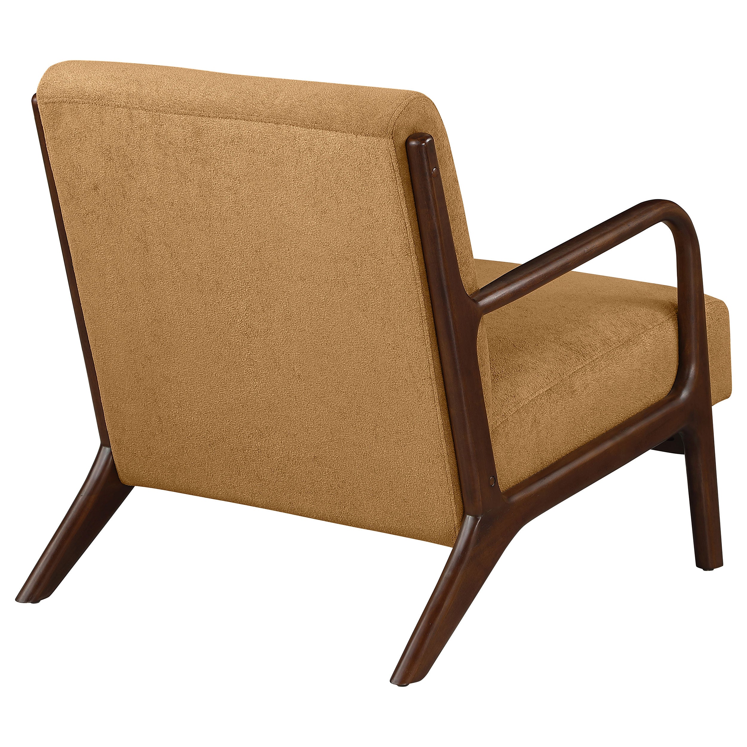 Foster Upholstered Wood Frame Accent Chair Honey - MyWaynesHome #
