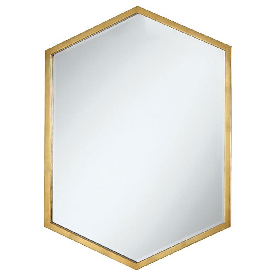 Bledel Gold Wall Mirror - MyWaynesHome #