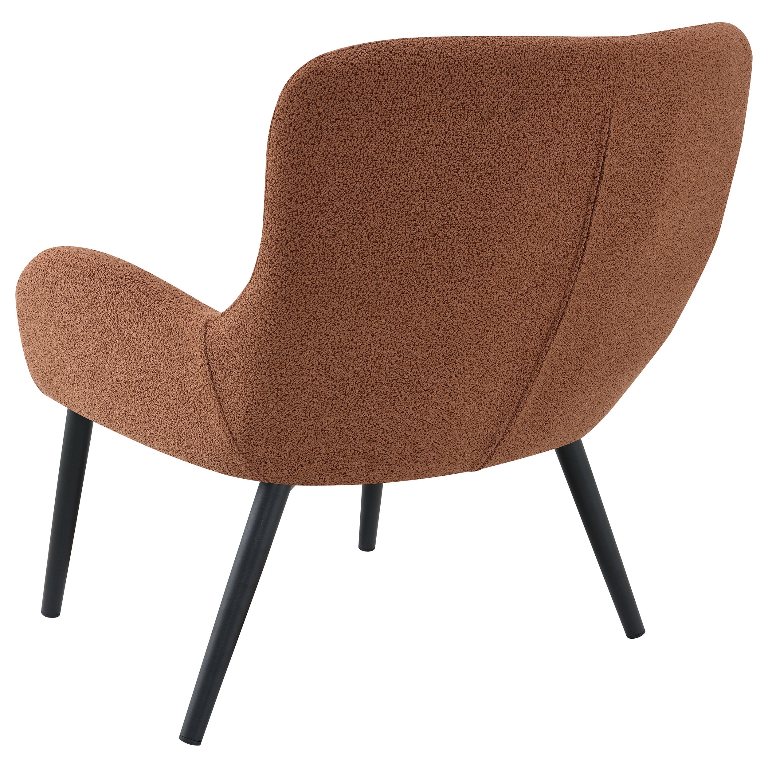 Calvin Upholstered Modern Arm Accent Chair Rust - MyWaynesHome #