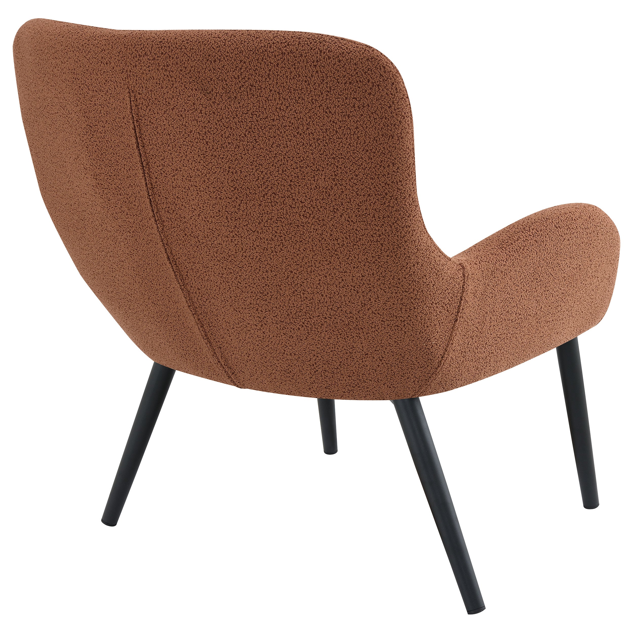 Calvin Upholstered Modern Arm Accent Chair Rust - MyWaynesHome #