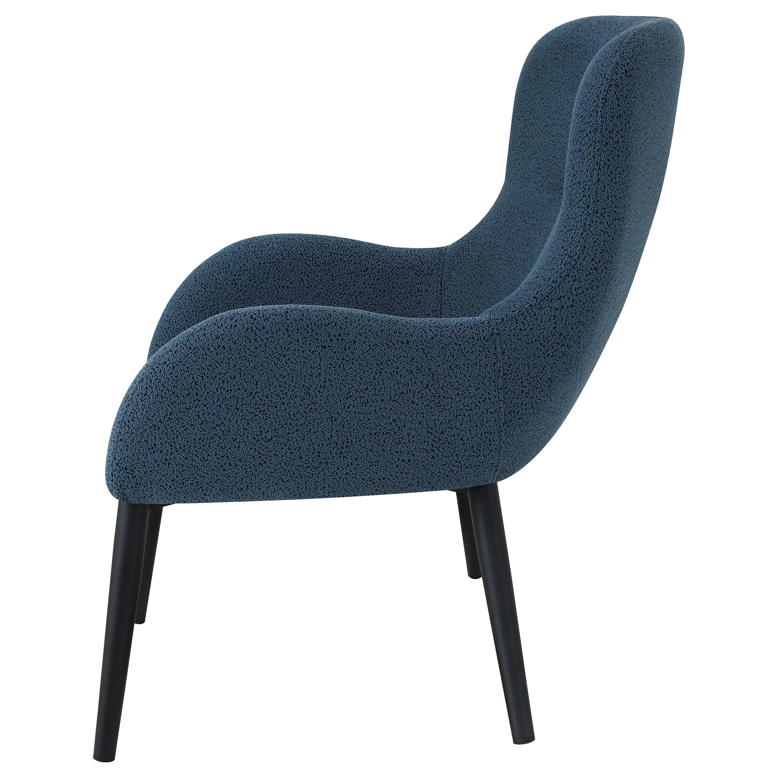 Calvin Upholstered Modern Arm Accent Chair Aegean Blue - MyWaynesHome #