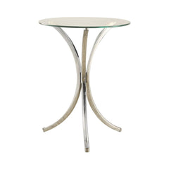 Eloise Silver Side Table - MyWaynesHome #