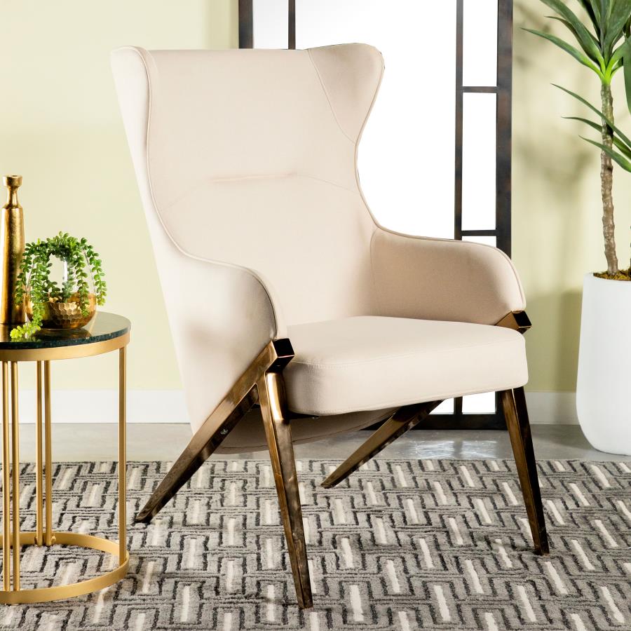 Walker Beige Accent Chair - MyWaynesHome #
