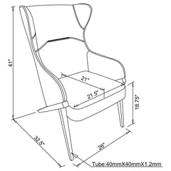 Walker Beige Accent Chair - MyWaynesHome #