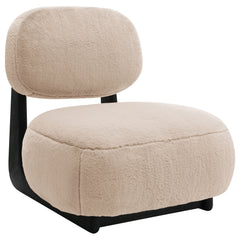 Duffie Upholstered Armless Accent Chair Camel - MyWaynesHome #