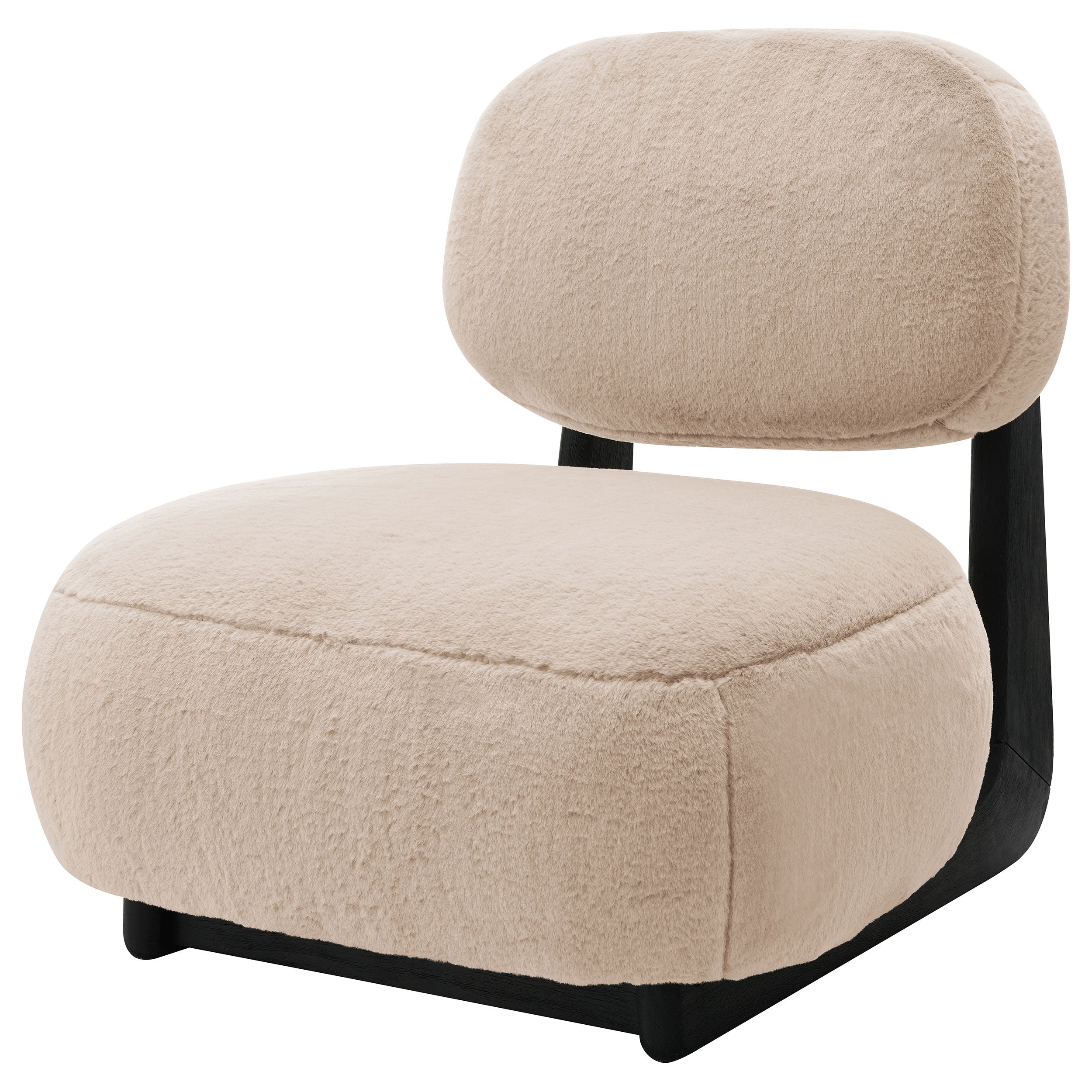 Duffie Upholstered Armless Accent Chair Camel - MyWaynesHome #
