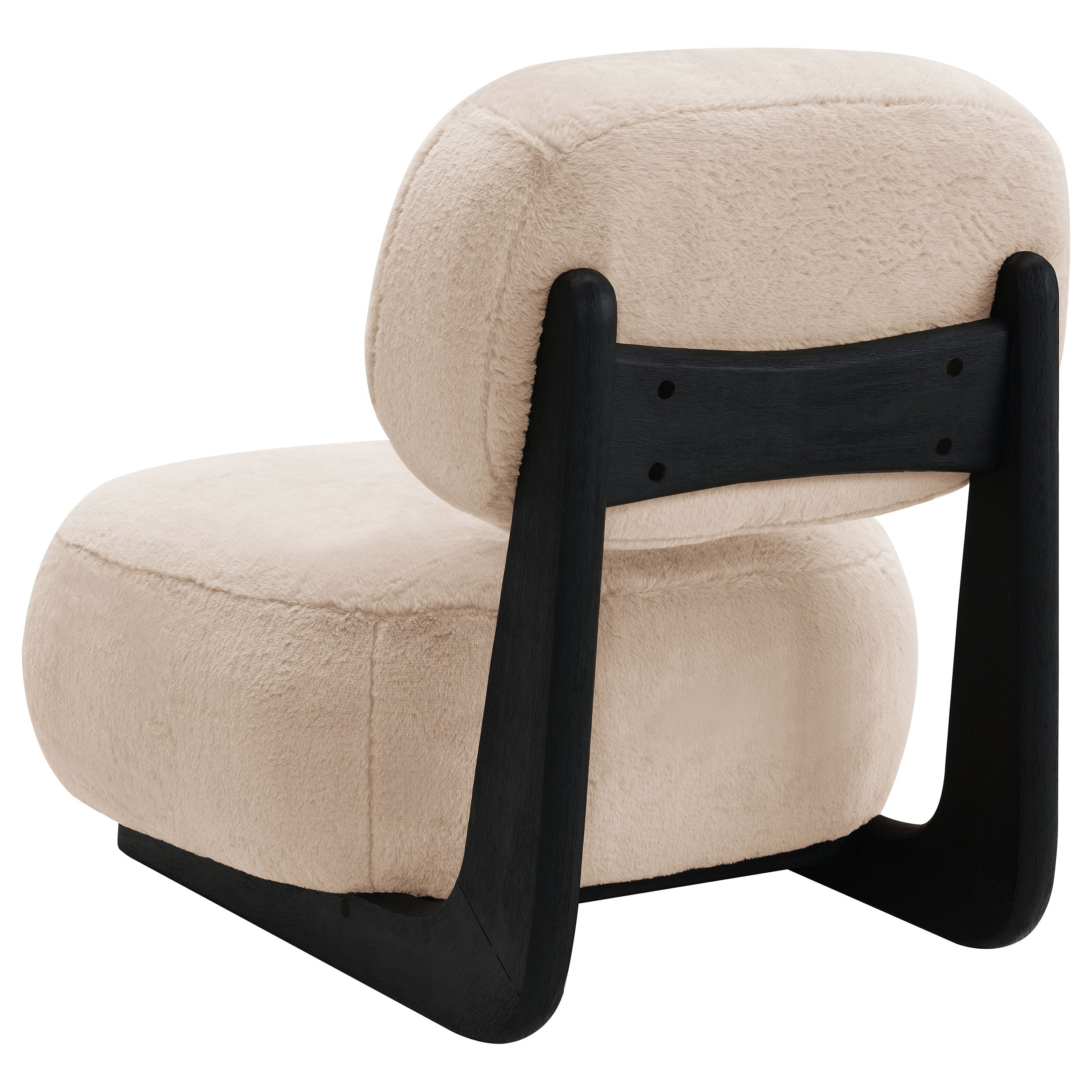 Duffie Upholstered Armless Accent Chair Camel - MyWaynesHome #