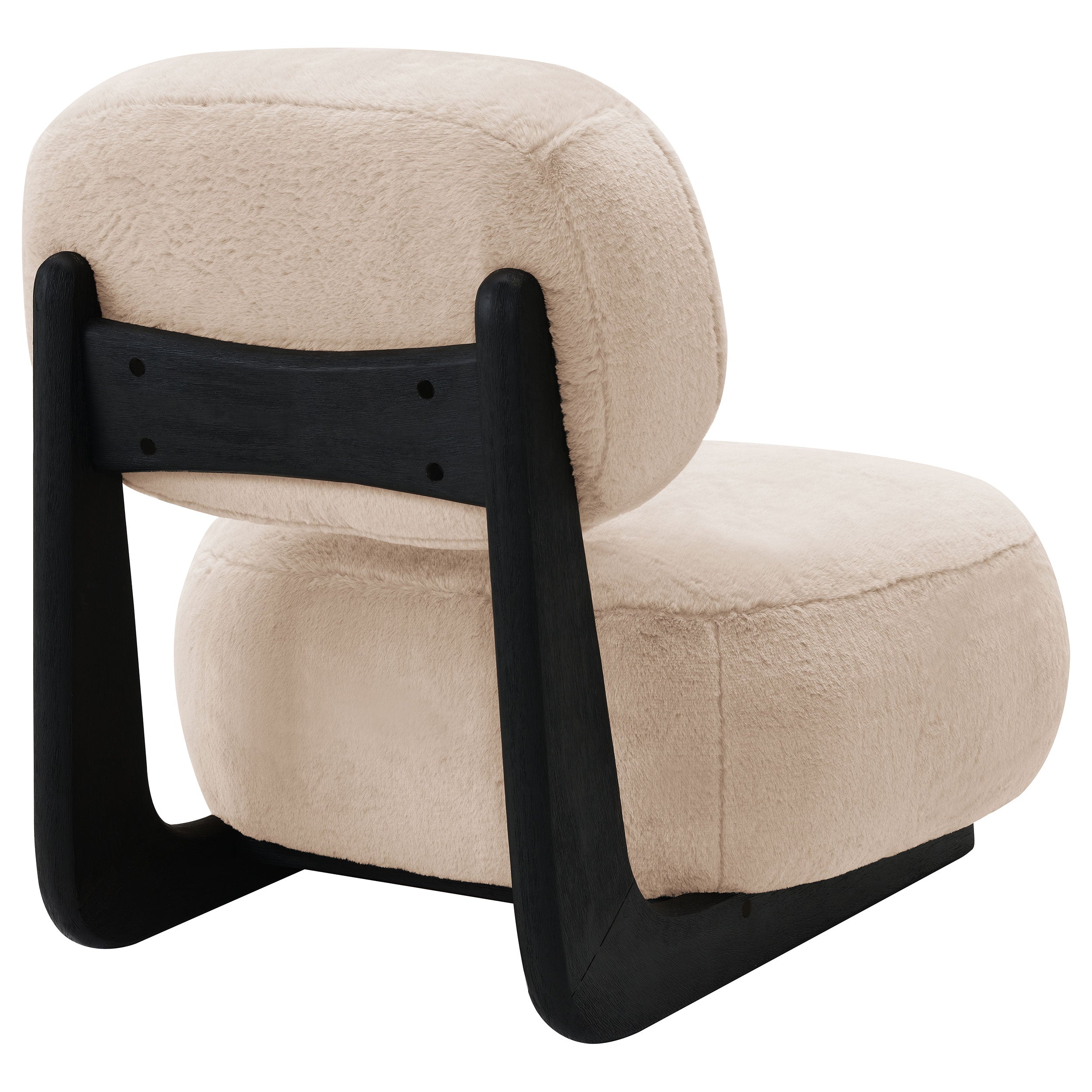 Duffie Upholstered Armless Accent Chair Camel - MyWaynesHome #