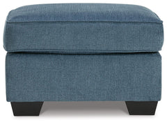 Cashton - Ottoman - Blue