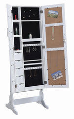 Doyle White Jewelry Cheval Mirror - MyWaynesHome #