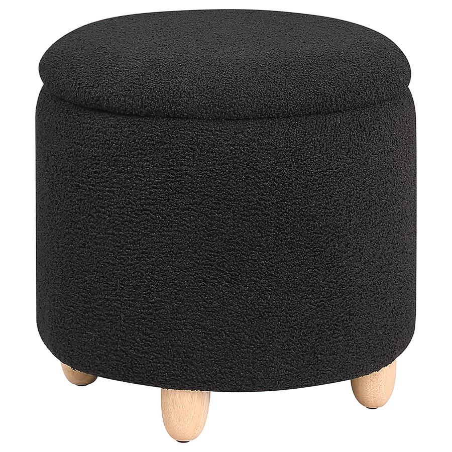 Black Ottoman - MyWaynesHome #