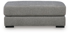 Creston Heights - Oversized Accent Ottoman - Smolder