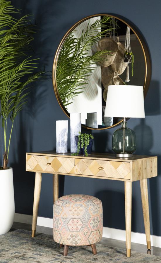 Naomi Pink Accent Stool - MyWaynesHome #