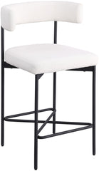 Rivage - Durable Stool With Black Frame (Set of 2)
