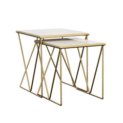 Bette Gold 2 Pc Nesting Table - MyWaynesHome #