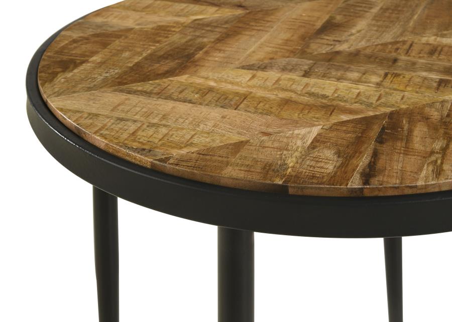 Hayden Brown Side Table - MyWaynesHome #
