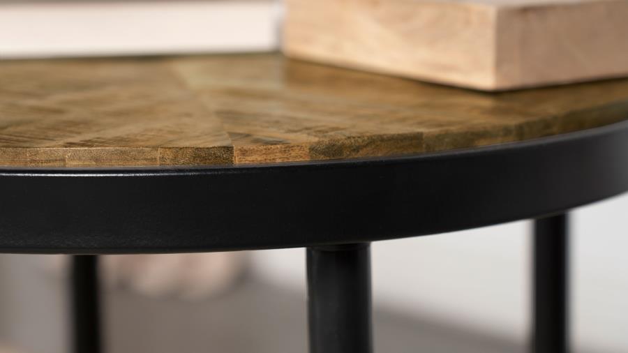 Hayden Brown Side Table - MyWaynesHome #