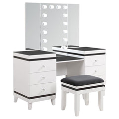 Talei Black Vanity Set - MyWaynesHome #