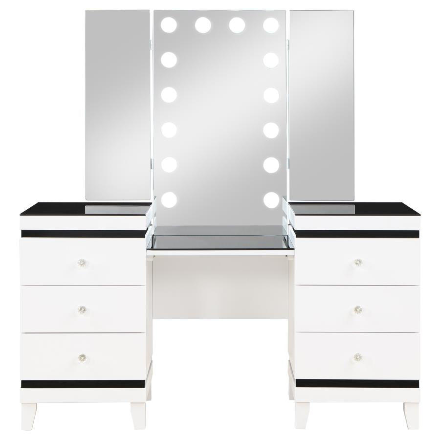 Talei Black Vanity Set - MyWaynesHome #