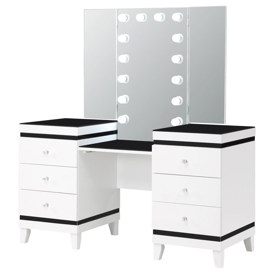 Talei Black Vanity Set - MyWaynesHome #