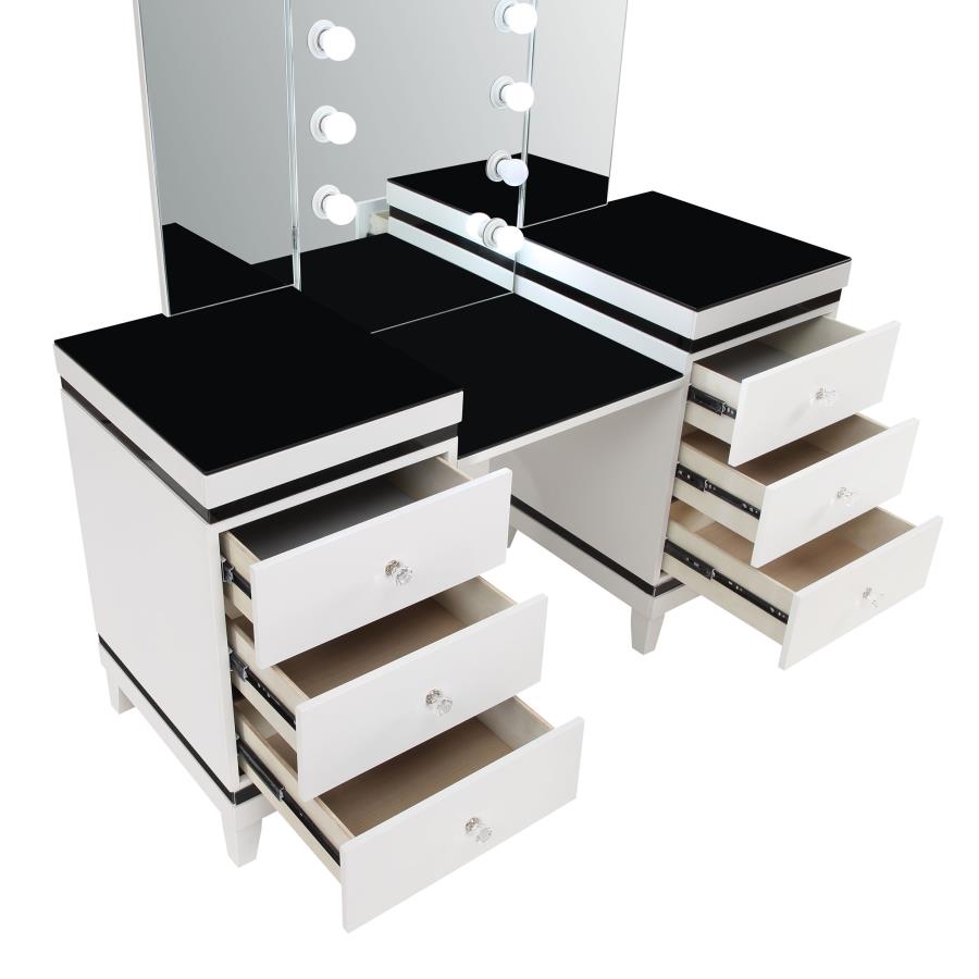 Talei Black Vanity Set - MyWaynesHome #