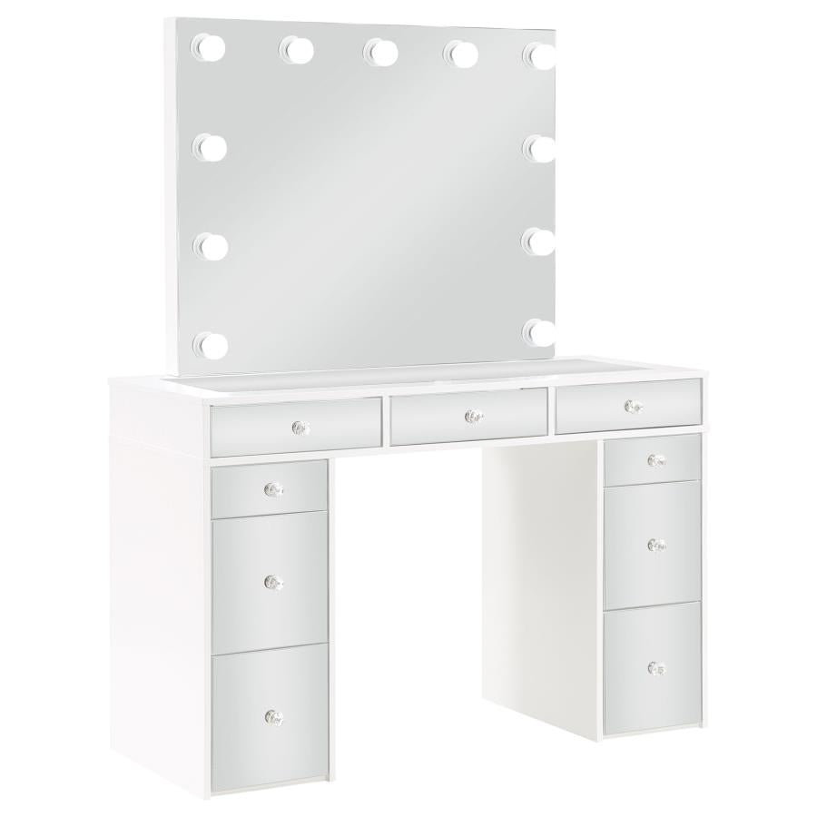 Regina White Vanity Set - MyWaynesHome #