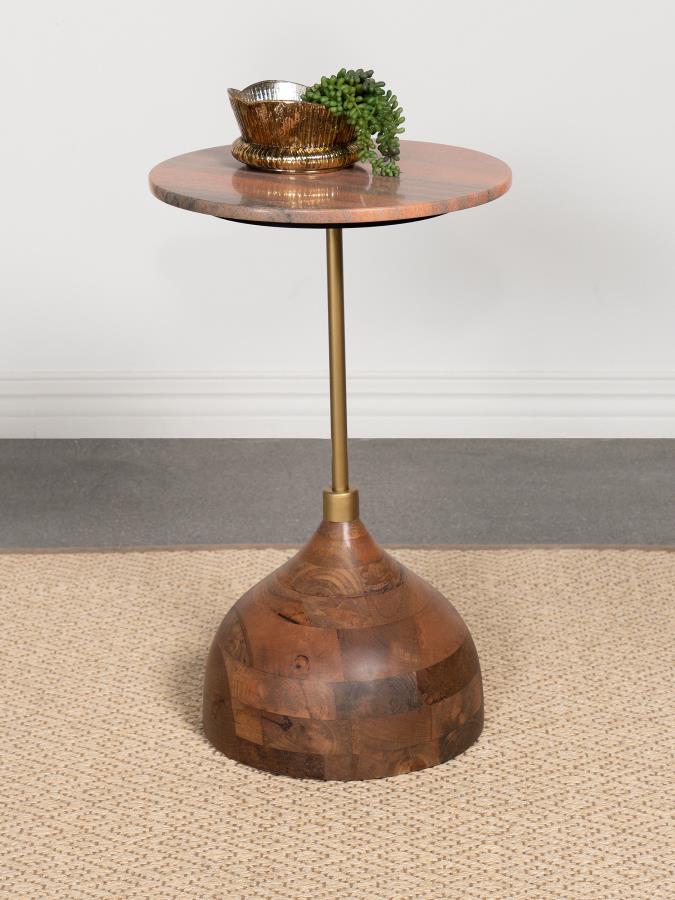 Colima Brown Side Table - MyWaynesHome #