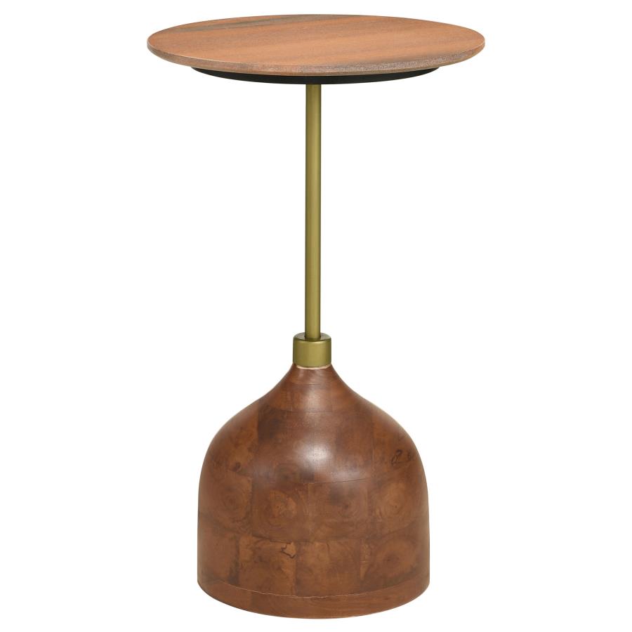 Colima Brown Side Table - MyWaynesHome #
