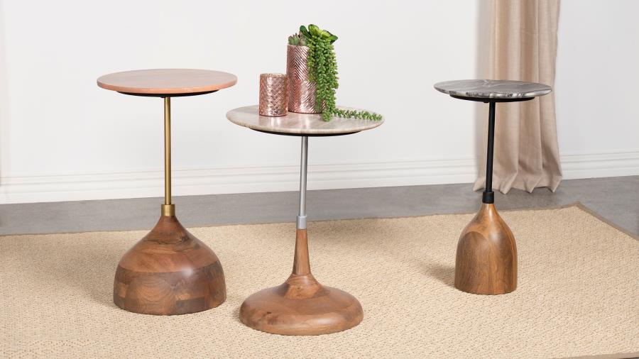 Colima Brown Side Table - MyWaynesHome #