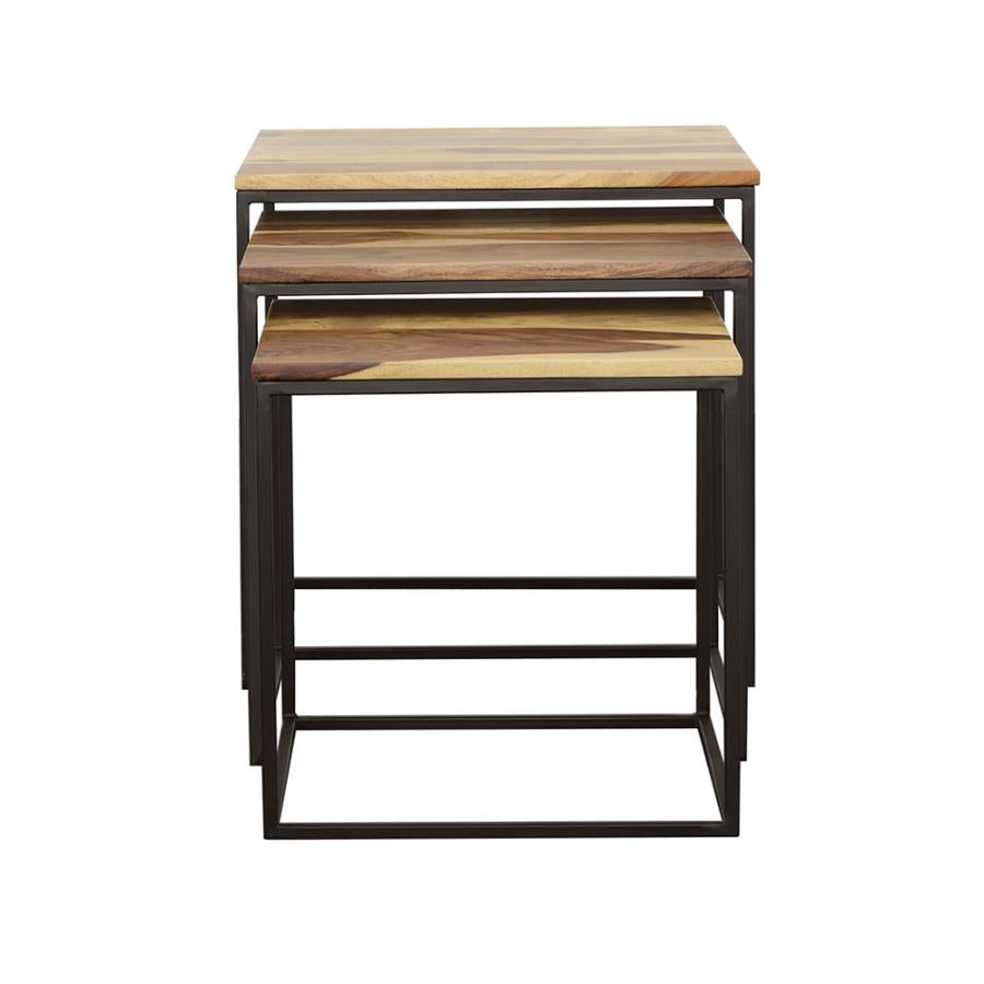 Belcourt Brown 3 Pc Nesting Table - MyWaynesHome #