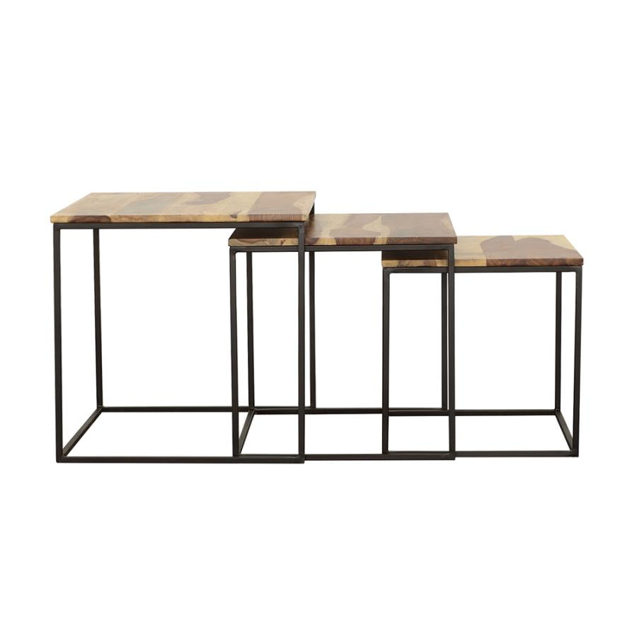 Belcourt Brown 3 Pc Nesting Table - MyWaynesHome #