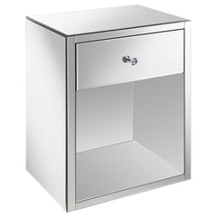 Coquette Silver Side Table - MyWaynesHome #