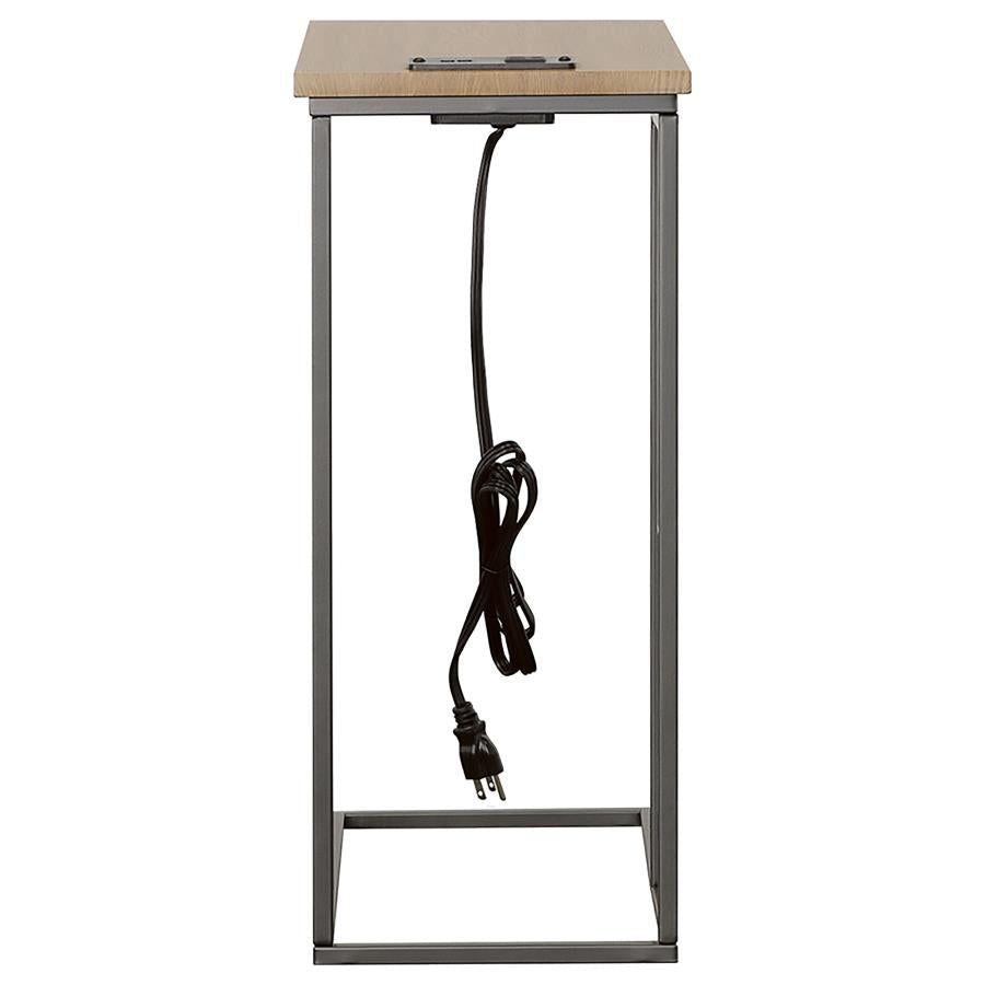 Rudy Brown Side Table - MyWaynesHome #