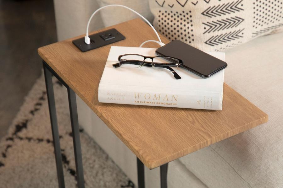Rudy Brown Side Table - MyWaynesHome #