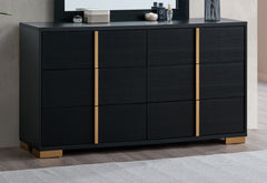 Steeler - Dresser - Black / Gold