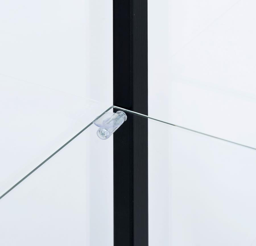 Delphinium Black Curio Cabinet - MyWaynesHome #