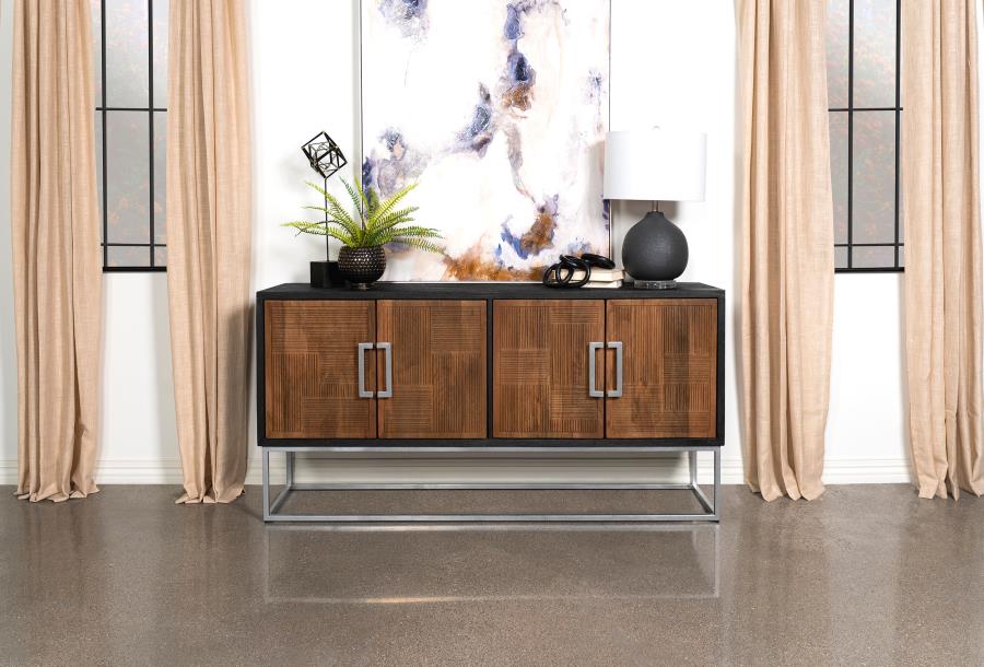 Borman Brown Accent Cabinet - MyWaynesHome #