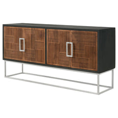 Borman Brown Accent Cabinet - MyWaynesHome #