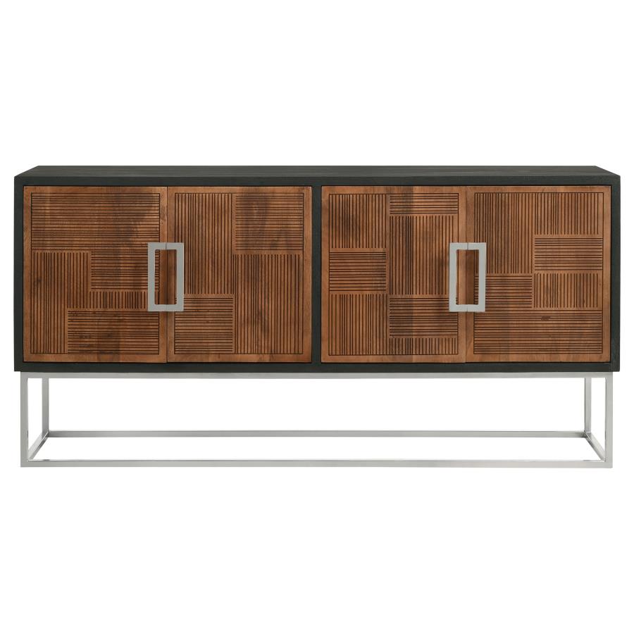 Borman Brown Accent Cabinet - MyWaynesHome #