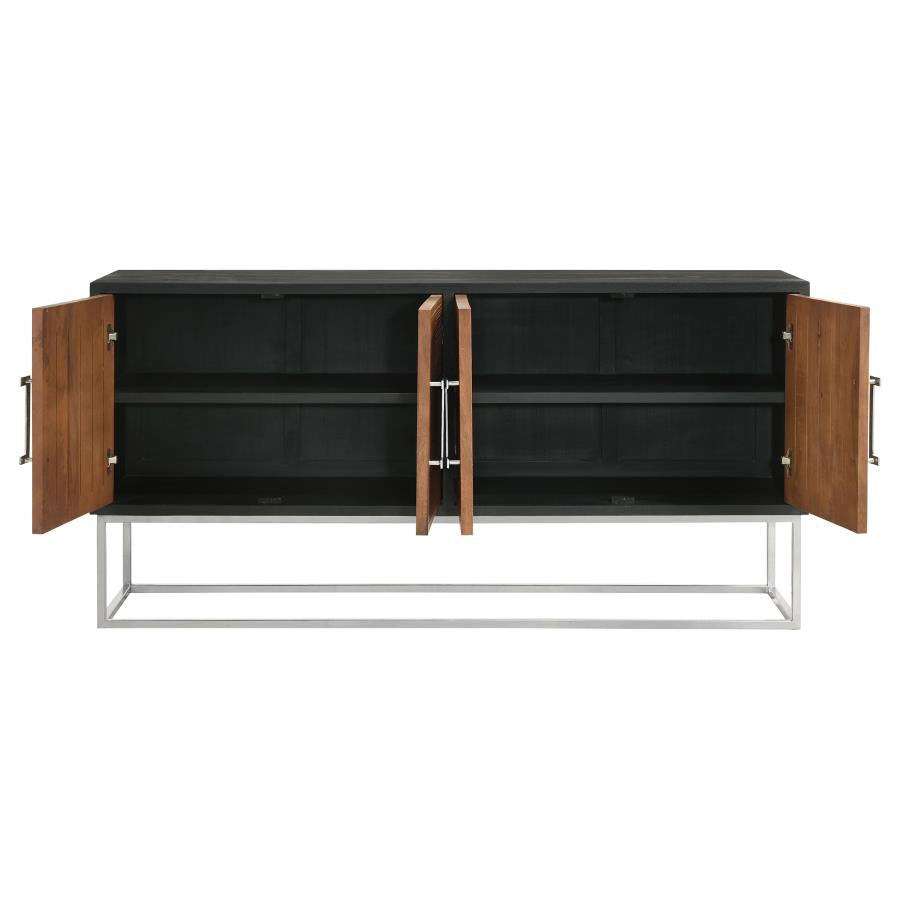 Borman Brown Accent Cabinet - MyWaynesHome #