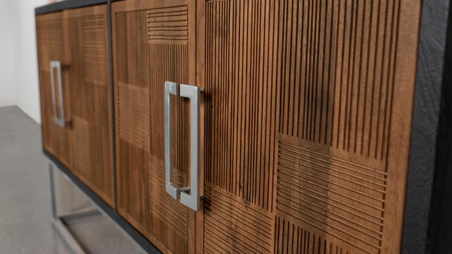 Borman Brown Accent Cabinet - MyWaynesHome #
