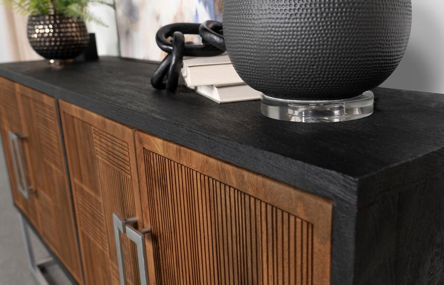 Borman Brown Accent Cabinet - MyWaynesHome #
