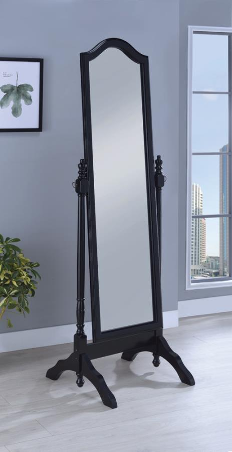 Cabot Black Cheval Mirror - MyWaynesHome #