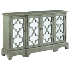 Erigeron Grey Accent Cabinet - MyWaynesHome #