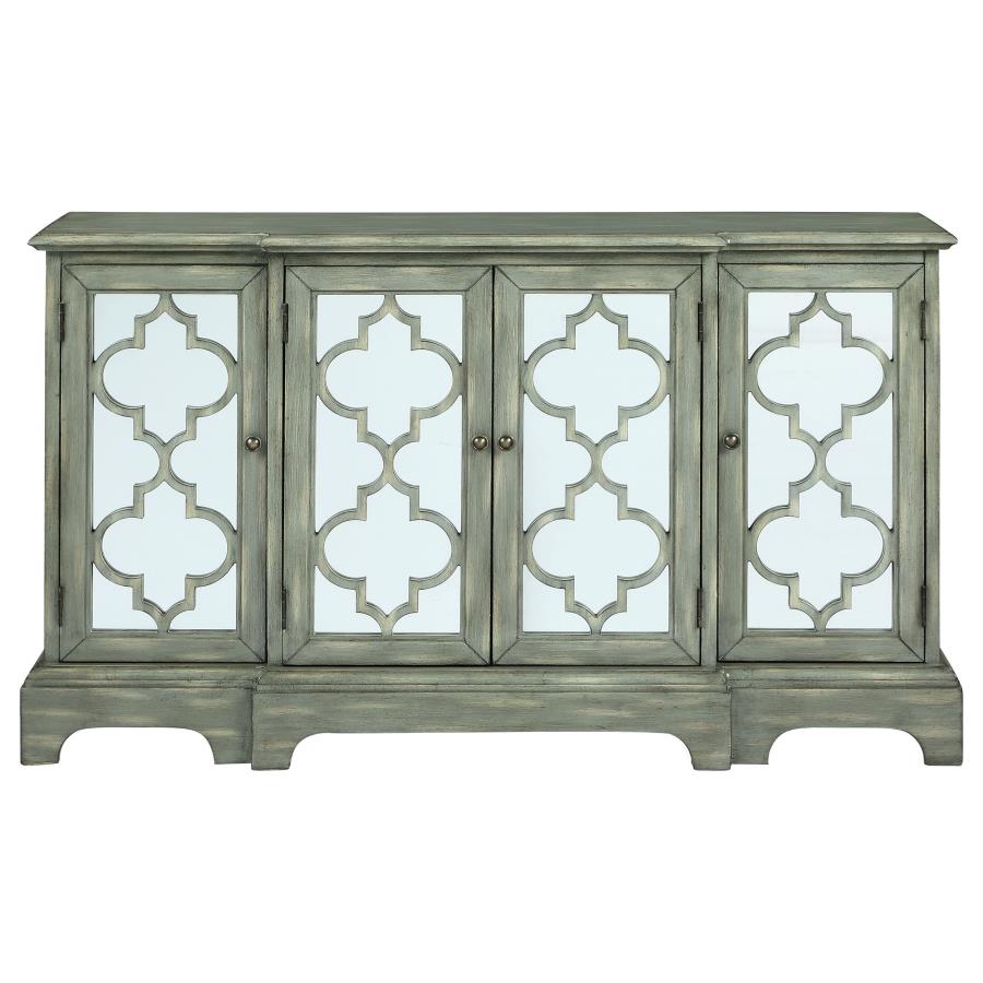 Erigeron Grey Accent Cabinet - MyWaynesHome #