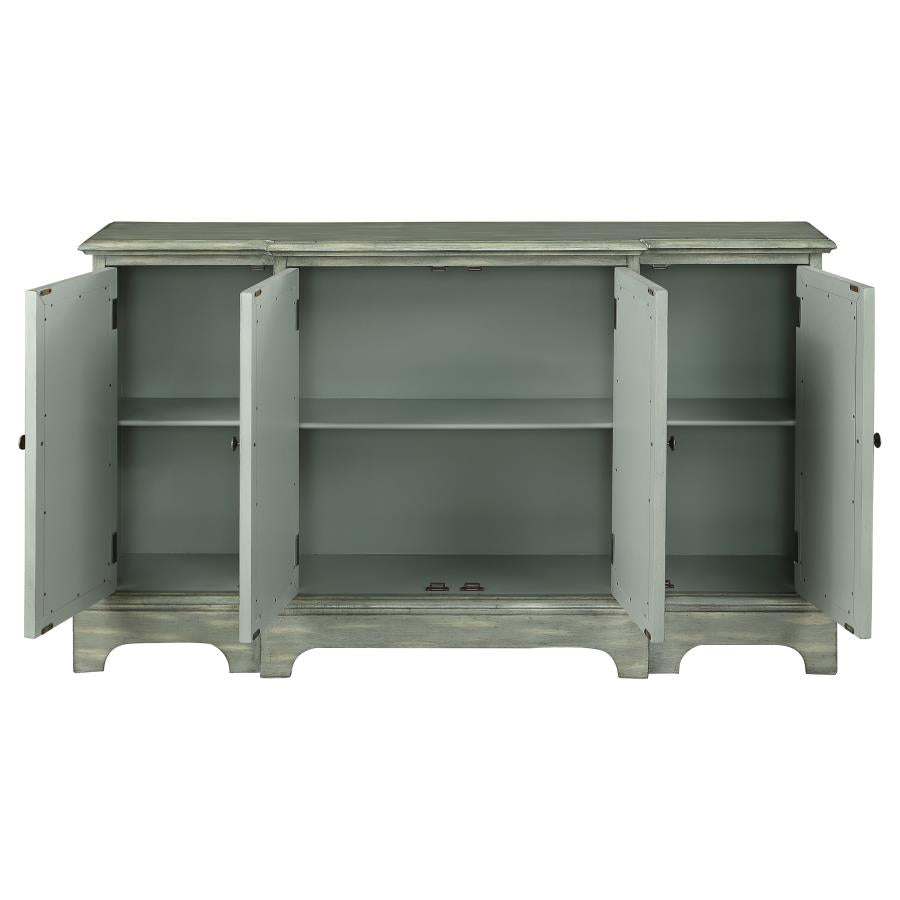 Erigeron Grey Accent Cabinet - MyWaynesHome #