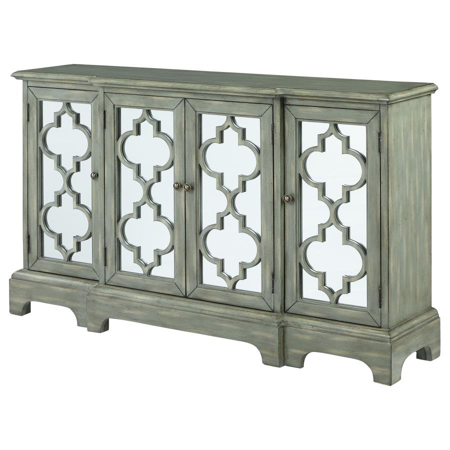Erigeron Grey Accent Cabinet - MyWaynesHome #